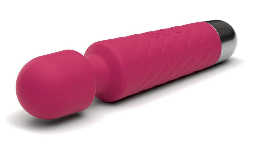 Минивибромассажер Dorcel Wand Wanderful Magenta мощный, водонепроницаемый, 18 режимов работы Sex Aura Киев - изображение 2