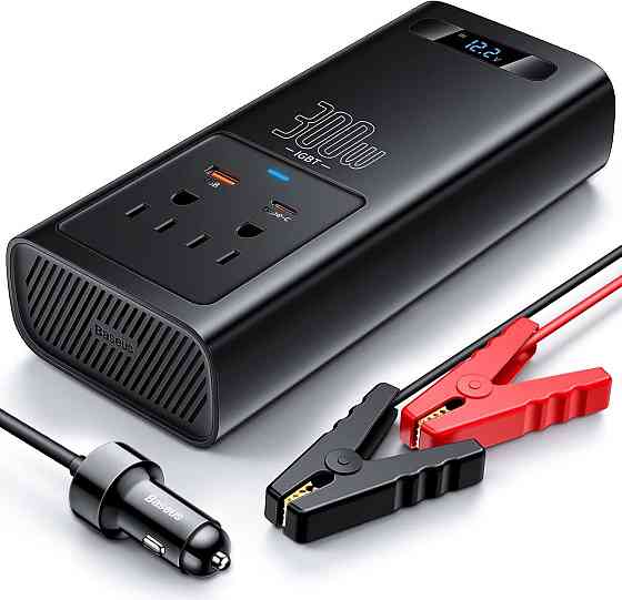 Автомобильный инвертор Baseus IGBT Power Inverter 300W Black CGNB010001 Одесса