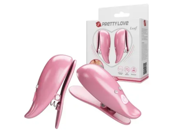 Вібростимулятори для сосків Pretty Love — Leaf, 10 vibration functions, BI-300036 Sex Aura Київ - фото 1