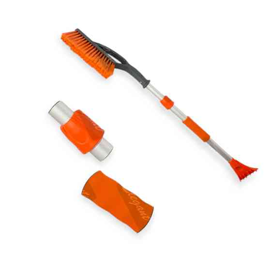 Щітка скребком на рукоятці телескоп 90-120см м'яка вставка, дод. ручка, алюміній. трубка зі Мукачево