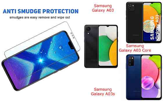 Защитное стекло NeoGlass для Samsung Galaxy A03, Galaxy A03 Core, Galaxy A03s – ультрапрозрачное и устойчивое Киев
