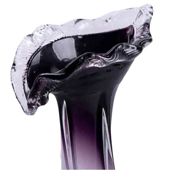 Yiwu Ваза для квітів 22 см декоративна ваза для букета 200 мл Фіолетова HP-9-8 Киев