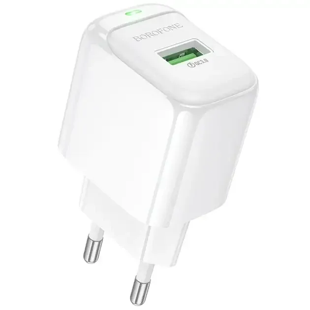 Зарядное устройство 220В QC3.0 Borofone Potential BAS42A для портативной техники, быстрая зарядка Киев - изображение 4