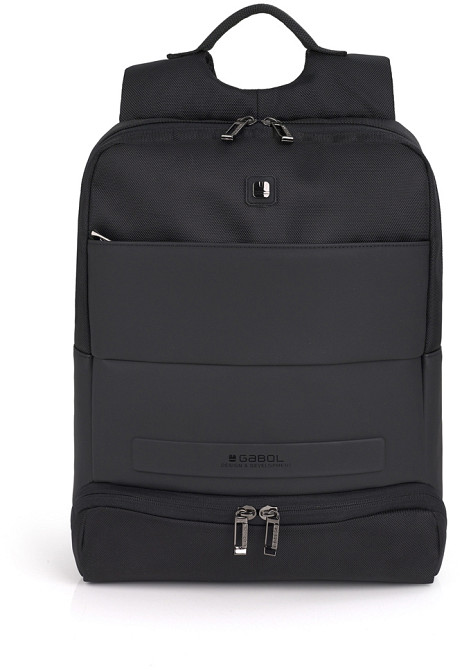 Рюкзак для ноутбука Gabol Expandable Backpack Capital 9/11L Black (413156-001) Київ - фото 1