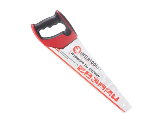 Ножівка по дереву 450 мм з гартованим зубом, 3-я заточка 11 зуб.x1" Харків