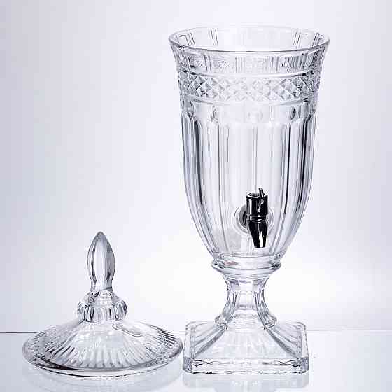 Лимонадниця Topaz Crystal 2 літри з краном HP-19-292 глечик диспенсер для води і напоїв прозорий Коломия