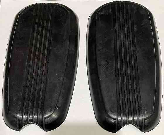 Накладки бака УРАЛ (пара) (гума) (чорні) (mod 2) VDKI Киев