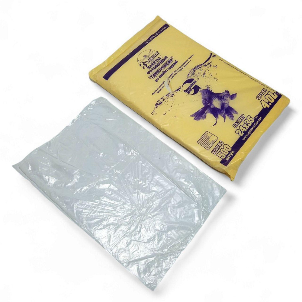 Пакет фасовочный Золотое Сечение  24*35 прозрачый   500шт Харьков - изображение 3