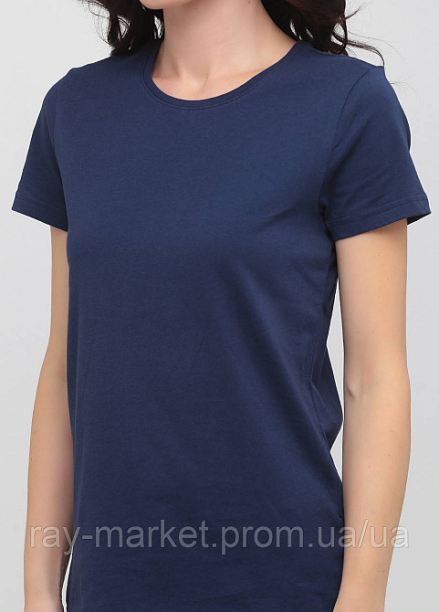 Футболка базовая Stedman Classic-T Unisex женская приталенная темно-синяя (ST2600-NAV ) Киев - изображение 3