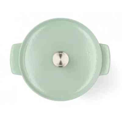 Кастрюля KitchenAid чавунна з кришкою 5,2 л Фісташкова (CC007434-001) Винница