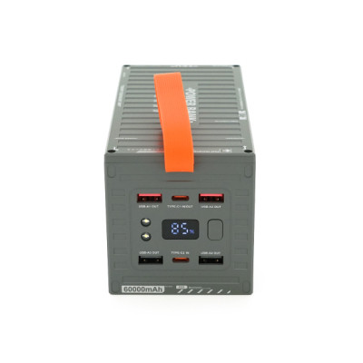 Батарея універсальна Remax 60000mAh, PD/20W, QC/22.5W, Gray (RPP-609G) Вінниця - фото 6