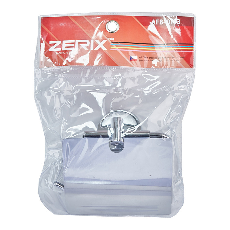 Паперотримач з кришкою Zerix AFB-0103 (ZX5063) Київ - фото 3