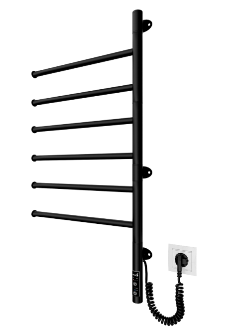 Электрический полотенцесушитель Mario Веер-I 800х445 TR поворотный Киев - изображение 1
