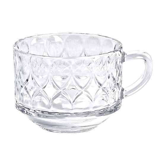 Набор стеклянных чашек для чая и кофе, 6 шт. Киев