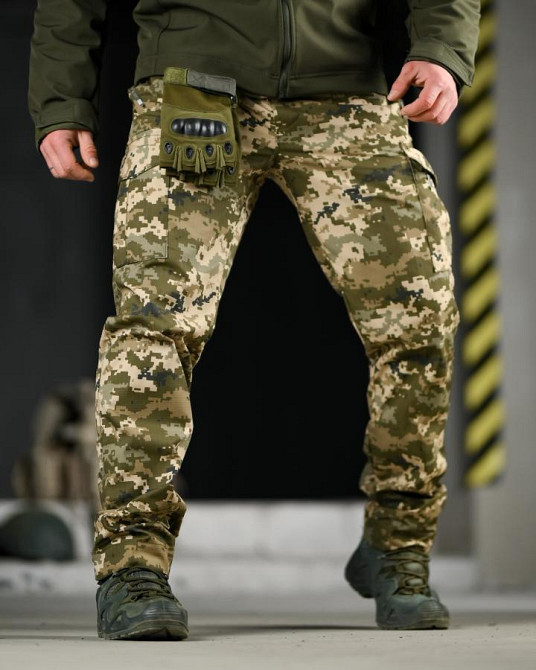 Тактичні штани pyramid піксель рипстоп РГ6259 Одеса - фото 12