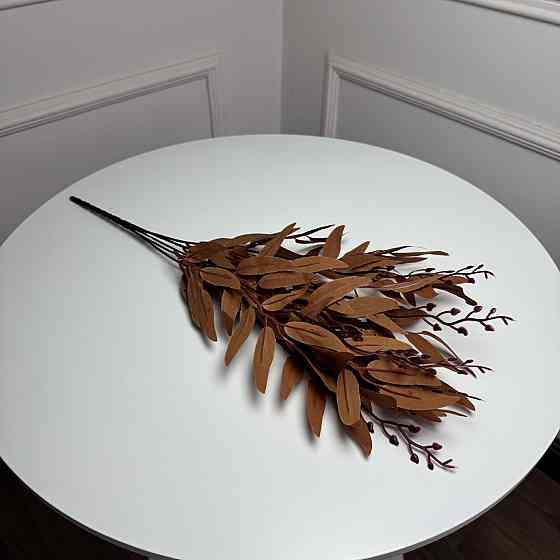 Рускус букет искусственный, В-55 см 5шт/уп. Цвет: коричневый SZ-82 Ивано-Франковск