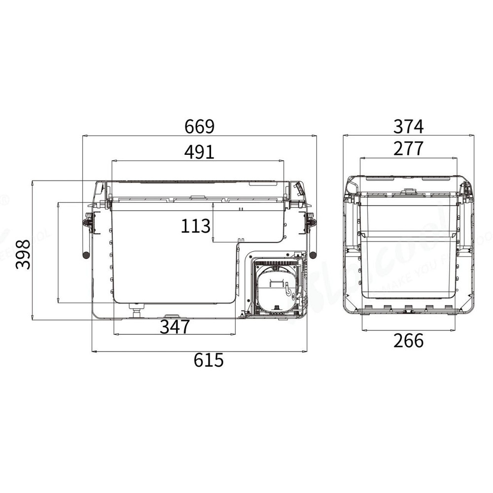 Компрессорный автохолодильник Alpicool ICF31 (32 литра). До -20℃, (12, 24, 220 вольт) Киев - изображение 7