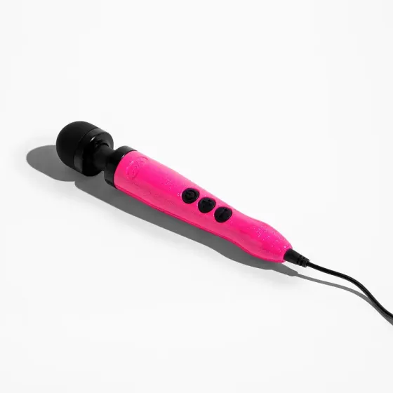 Вібромасажер DOXY Die Cast 3 Hot Pink, дуже потужний, живлення 220В, металевий корпус Львів