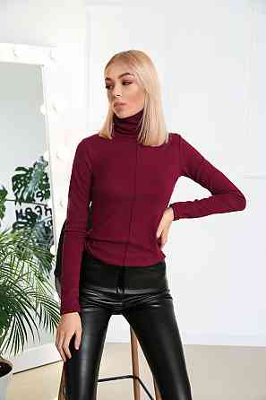 Жіноча тепла базова водолазка "Kelly" оптом| Батал 54-56, Марсала Київ