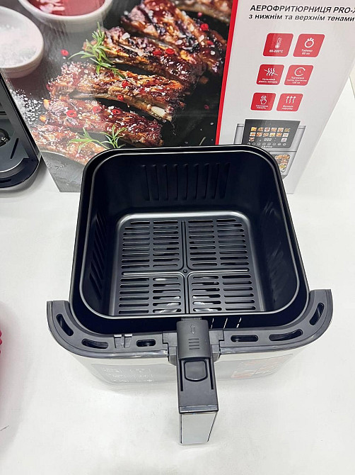 Фритюрница 13 л с двумя тэнами 4200 Вт Zepline ZP-00339 на 14 программ со съемным колышком (1) Одесса - изображение 5