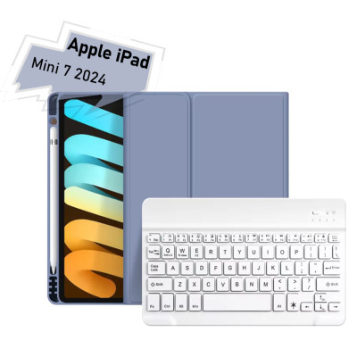 Чехол для планшета BeCover with keyboard Apple iPad Mini 7 2024 Purple (712997) Винница - изображение 1