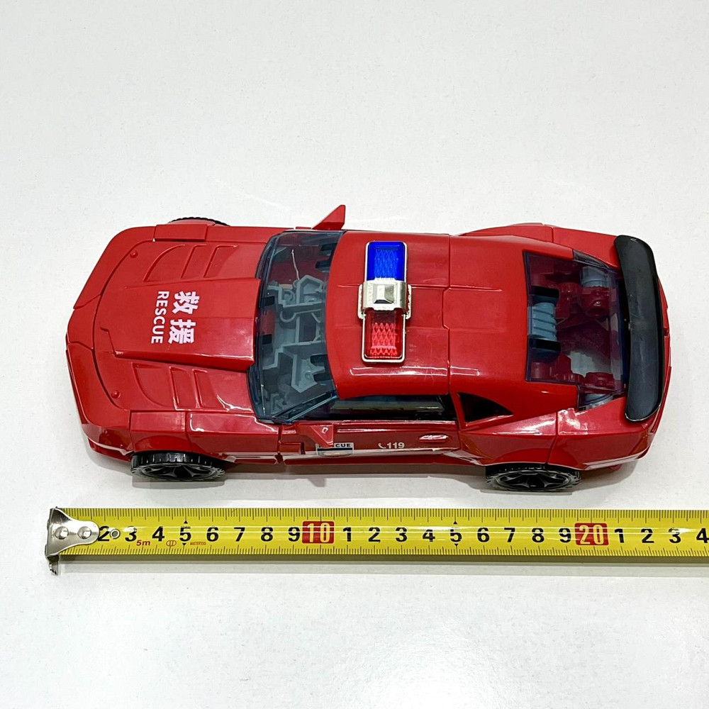 Робот-трансформер машинка 24см з аксесуарами Червоний (JJ707A-B-C) Чернігів - фото 10