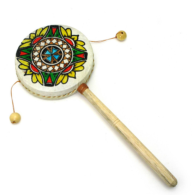 Барабан тріскачка дерево Київ - фото 1