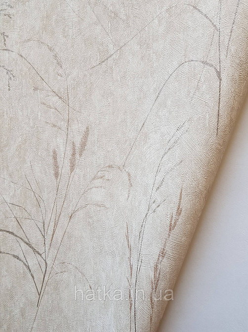 Шпалери метрові вінілові на флізеліні Sintra Vila прованс польові квіти рослини коричневі 533246 Київ - фото 1