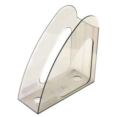 Лоток для паперів Economix вертикальний Райдуга, пластик димчастий (E31904-17) Вінниця - фото 1