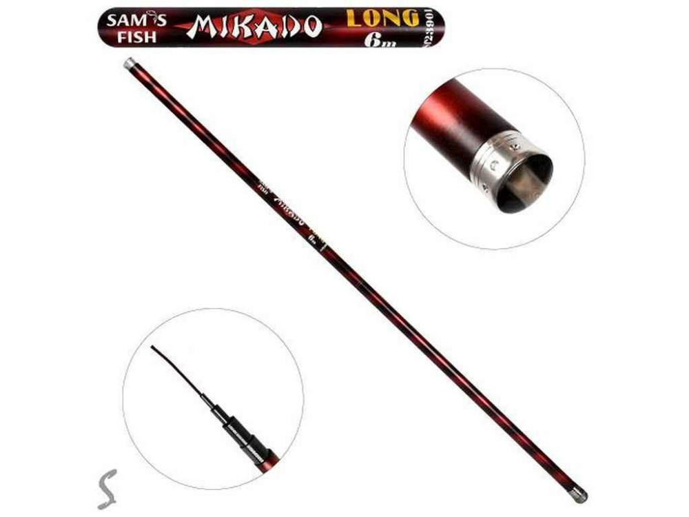 Вудилище поплавочне Mikado б/к 6м SF23901 ТМ STENSON Київ - фото 1