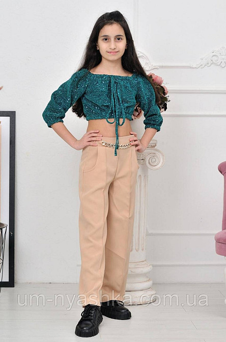 Блискучий топ в паєтку 116-142 Кривий Ріг - фото 4