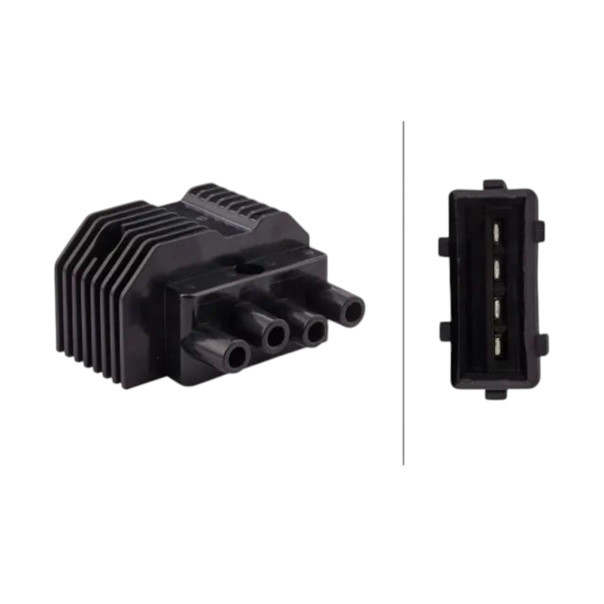 Котушка запалювання автомобіль Опель Astra F, G, Corsa A, B, Vea A, B 1.2-1.6i 88- Мукачево - фото 1