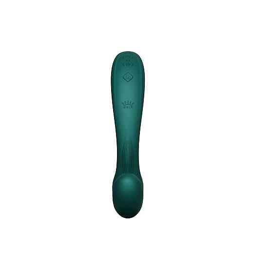 Вібратор-пульсатор з вакуумною насадкою Zalo – Talis G-Spot PulseWave Vibrator Turquoise Green Sex Aura Київ
