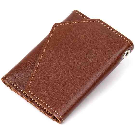 Ключница из натуральной кожи Коричневый (GRANDE PELLE) Киев