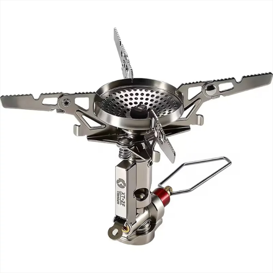 Газовий пальник Campingmoon XT-2F з чохлом (титановий) Вінниця