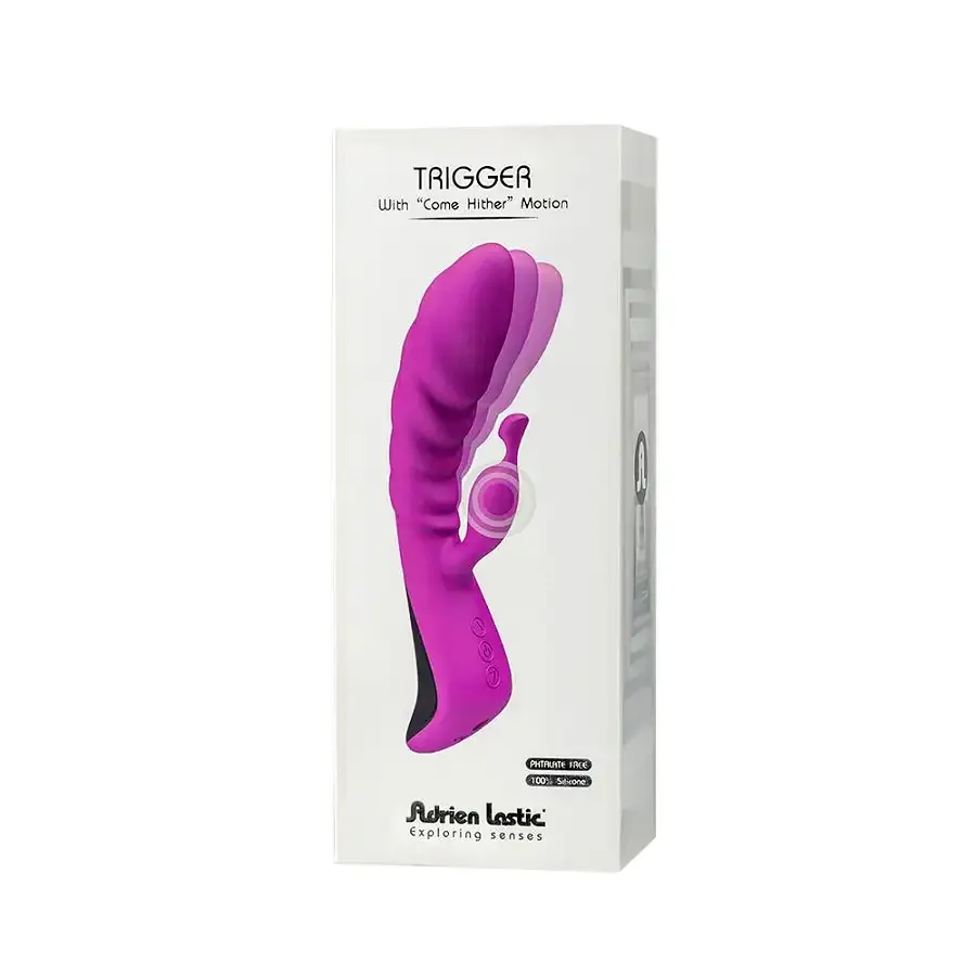 Вібратор Adrien Lastic Trigger з масажними рухами стовбура Львов - изображение 6