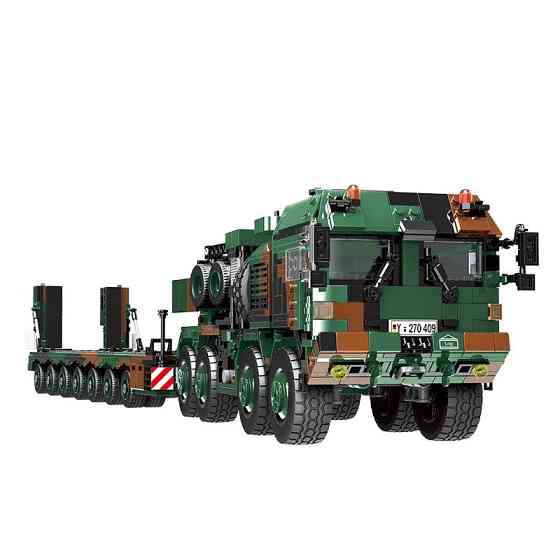 Конструктор детский.Транспортер для танков и бронетехники тягач игровой SLT-2 на 1912 деталей Каменец-Подольский