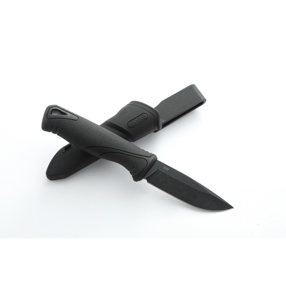 Нож Ganzo G807BW-BK черный с чехлом Киев - изображение 2