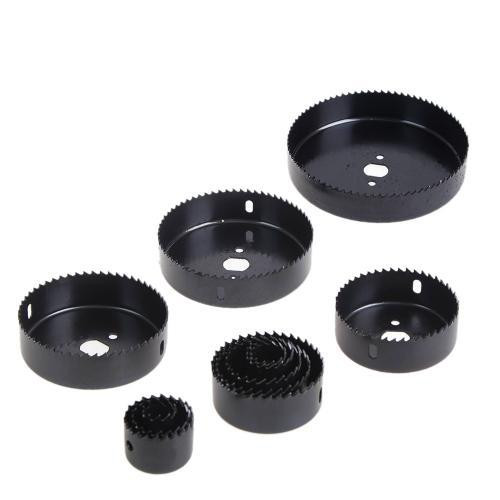 Набір корончастих фрез по дереву 16 предм (19,22,28,32,38,44,54,64,76,89,102,127мм) Alloid Одеса - фото 4