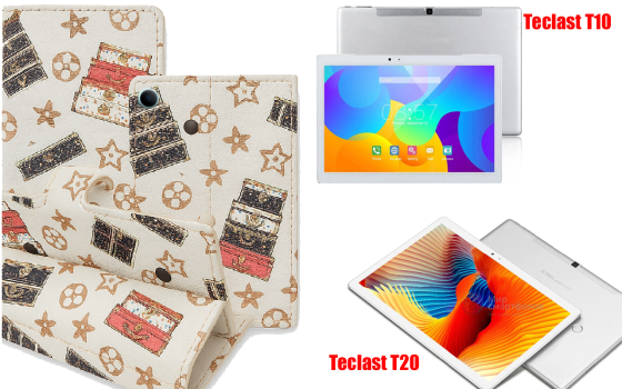 Книга-трансформер для планшета Teclast T10, Teclast T20, цвет Black Lyi White Киев