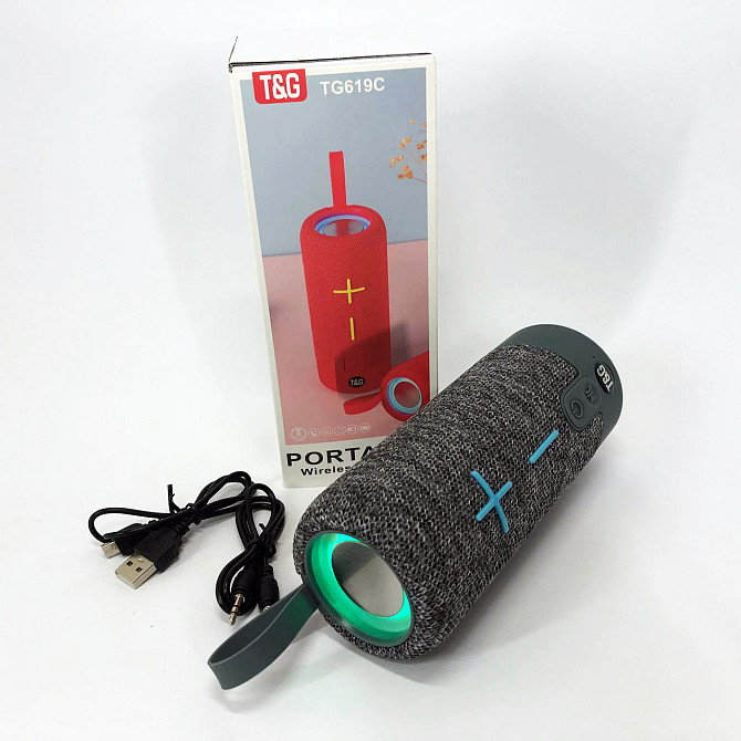 Портативная колонка с Bluetooth, Активные колонки для дома, Колонка портативная акумуляторная SD-34 Львов - изображение 4