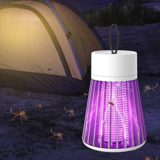 Електрична лампа, пастка від комарів та мух Electronic shock Вінниця - фото 3