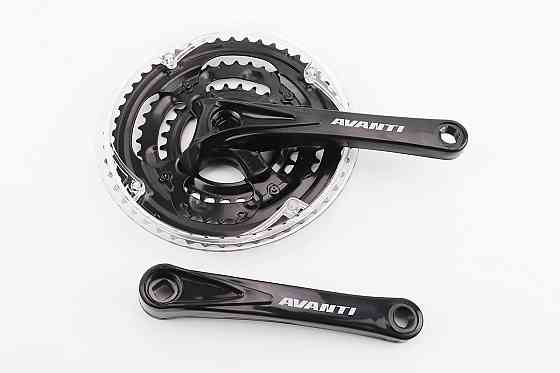 Шатуни "квадрат" 170мм, 48.38.28T MTB, чорні GS-P323 Київ