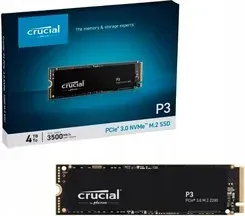 Мережевий накопичувач Crucial P3 4TB M.2 PCI-e NVMe (CT4000P3SSD8) Київ