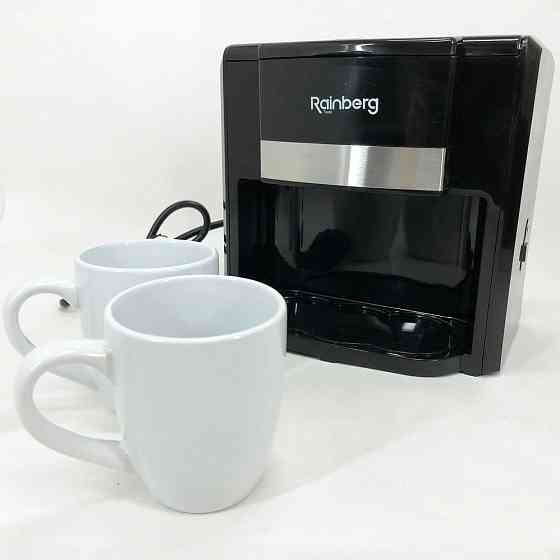 Машина для заваривания кофе Rainberg, Кофеварка для дома настольная компактная Кофеварка дома WD-38 Львов