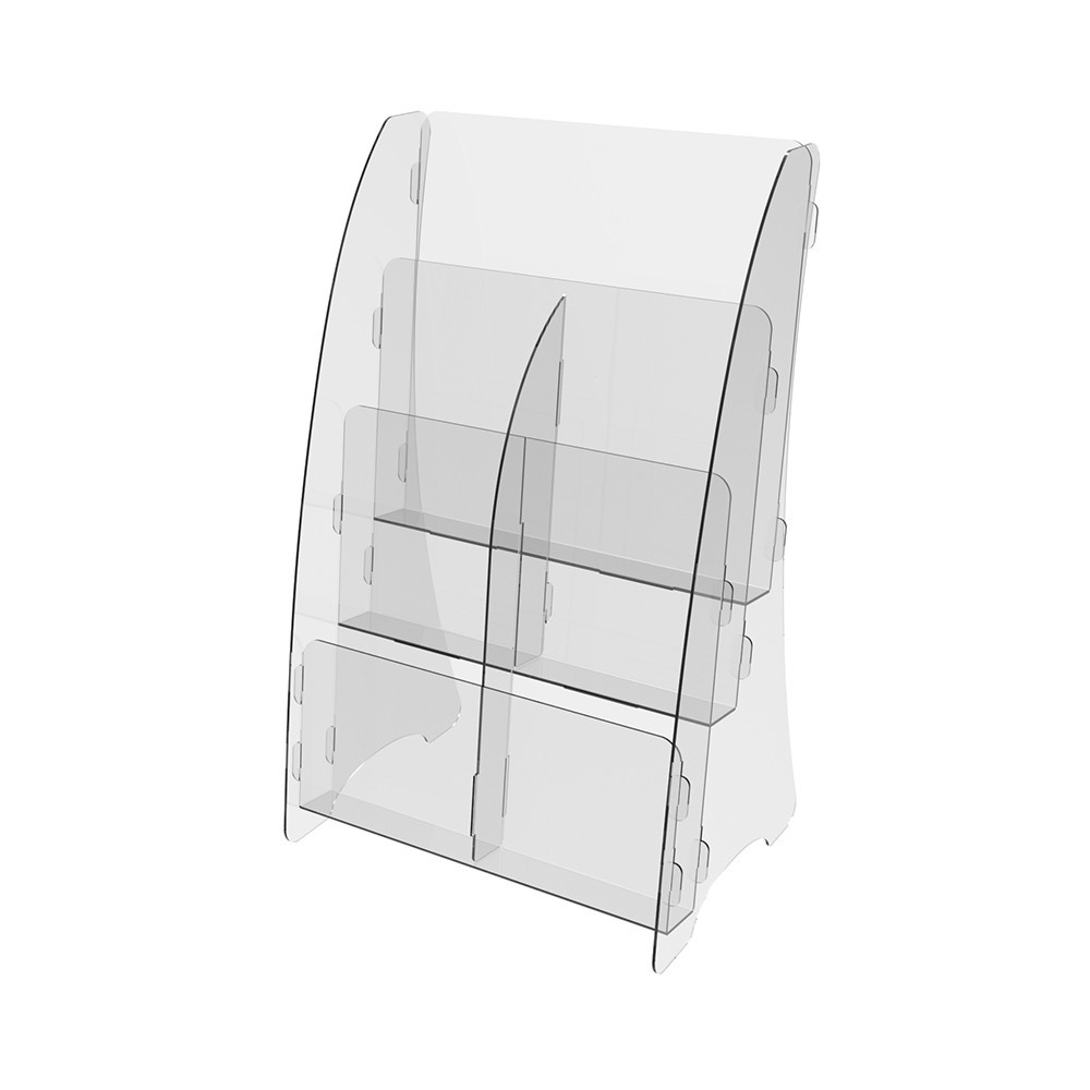 Підставка для буклетів EKOSTAR А4 4 євробуклета Київ - фото 1