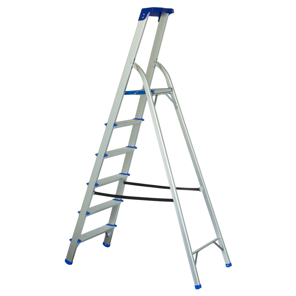 Драбина алюмінієва 6 щаблів 1.880 м SIGMA (5036644) Київ - фото 3