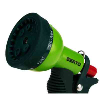 Дождеватель Verto пистолетный, 1/2"-3/4", 6 функций (15G714) Винница