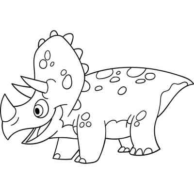 Картина по номерам ArtCraft Трицератопсик 25х30 см (15058-AC) Винница