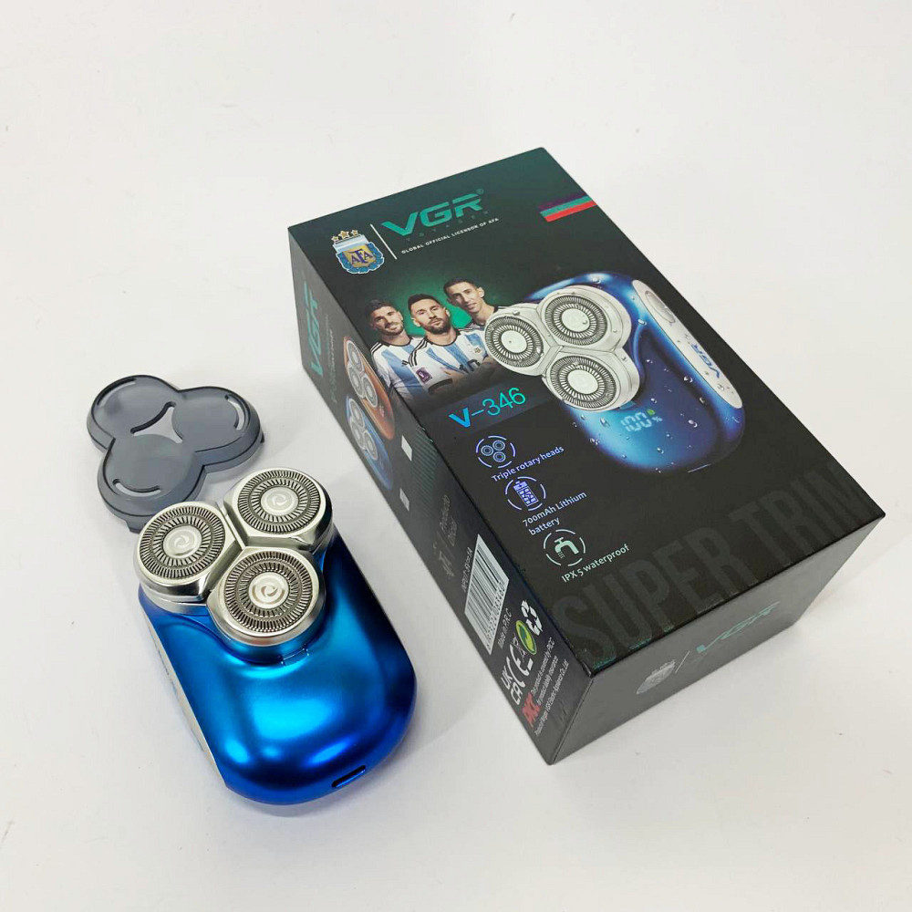 Бритва професійна для гоління VGR, Вологостійка електрична бритва, Бритви електричні NH-23 Львів - фото 2